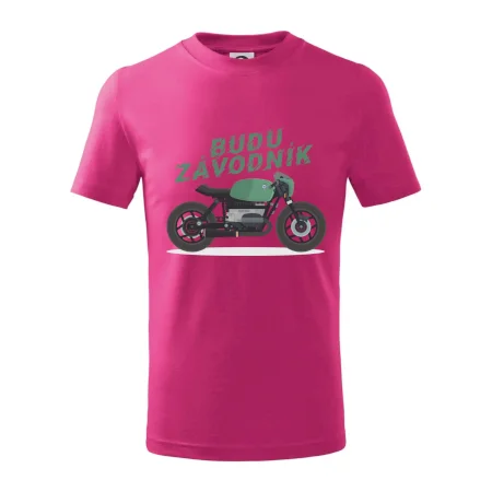 Budu závodník  zelený cafe racer