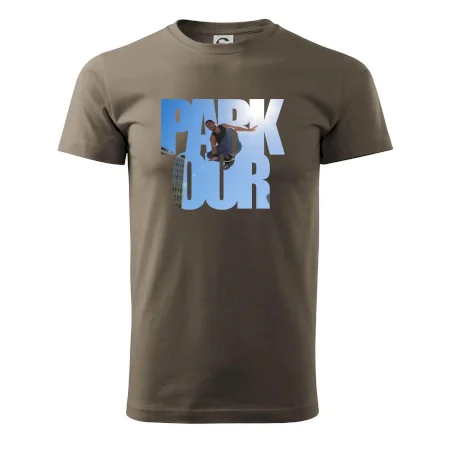 Parkour nápis nebe