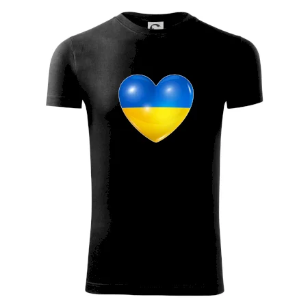 Ukrajina srdce vlajka