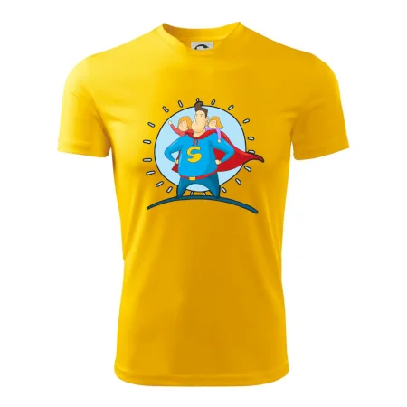 Táta superman - holka a holka