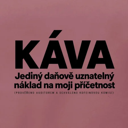 Káva daňově uznatelný náklad na příčetnost