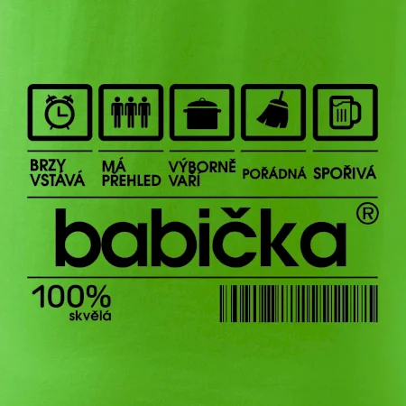 Čárový kód babička