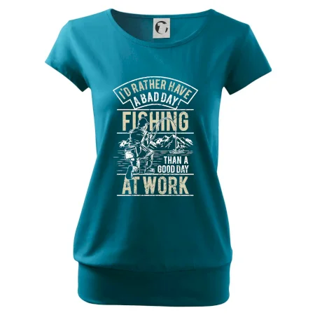 Fishing at work