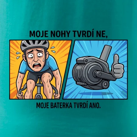 Moje nohy tvrdí NE, moje baterka tvrdí ANO