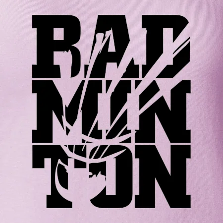 Badminton nápis