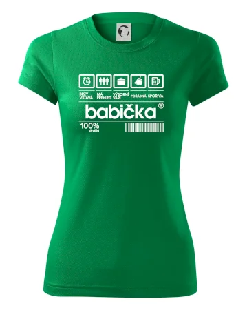 Čárový kód babička