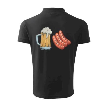 Pivo a klobása