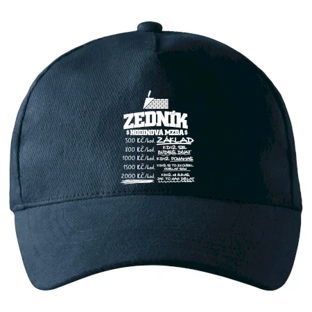 Hodinová mzda zedník