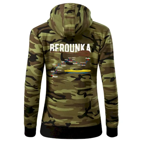Mapa řeky Berounky