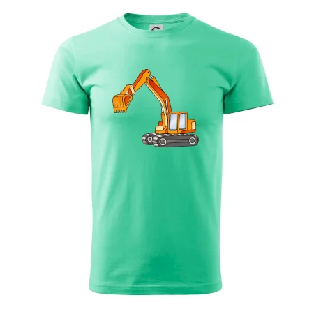 Bagr bez nápisu oranžový