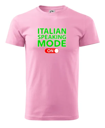 Italian speaking mode - ON