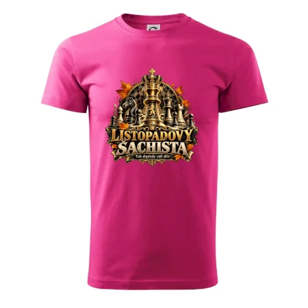 Listopadový šachista se zlatým králem