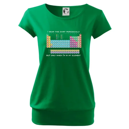 I wear this shirt periodically but only when I'm in my element
