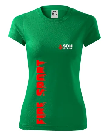 SDH nápis (oheň, firesport, název sboru - vlastní nápis)