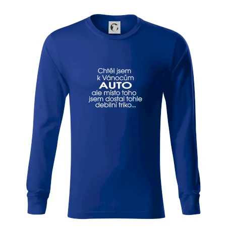 Chtěl jsem k Vánocům auto