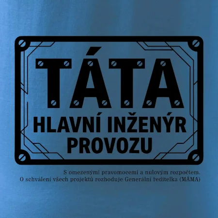 Táta hlavní inženýr provozu