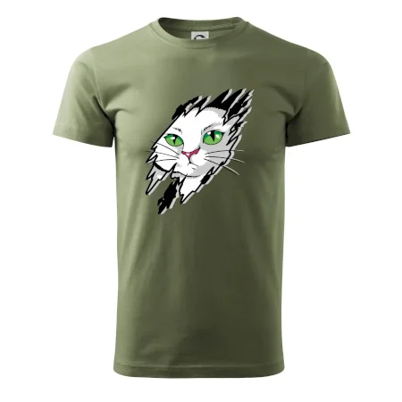 Kočka v roztrženém triku