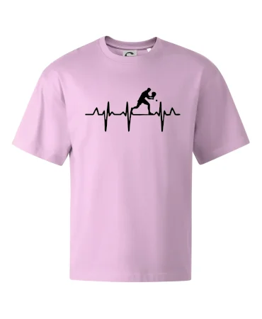EKG stolní tenista stojící