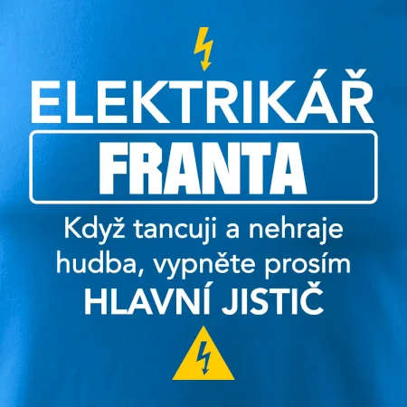 Jméno - Elektrikář - hlavní jistič