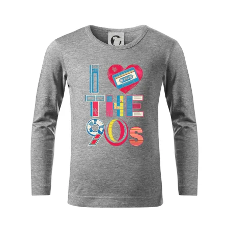 I love 90s - srdce a kazeta
