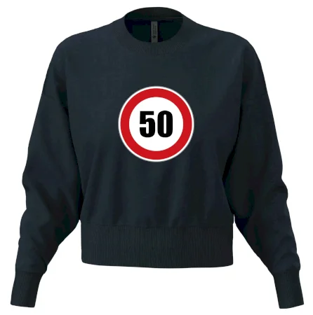 Dopravní značka - omezení rychlosti 50