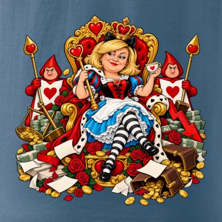 Alenka v říši dluhů královna rozpočtu