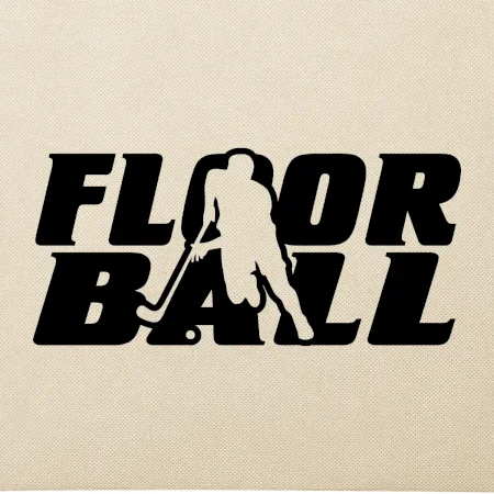 Floorball nápis rovný