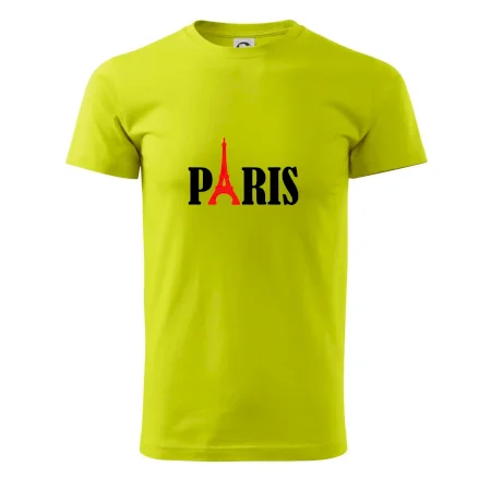 Paris nápis Eiffelova věž