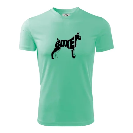 Boxer nápis v těle