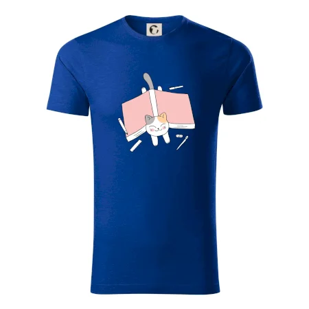 Učení na státnice kočka