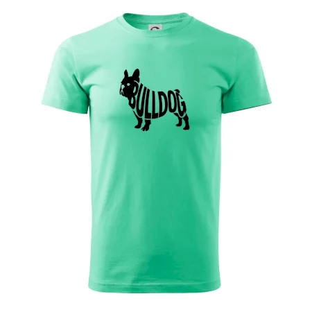Bulldog  nápis v těle