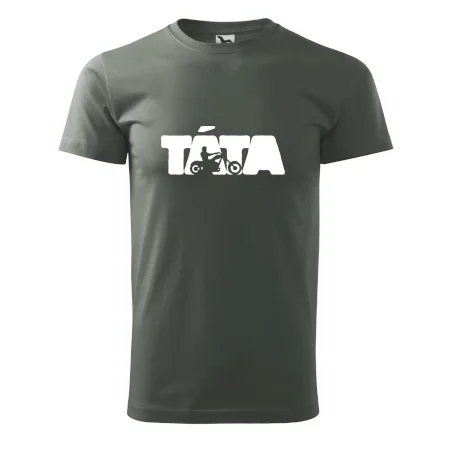 Táta nápis - motorka chopper