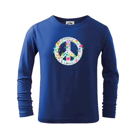 Peace and love symbol