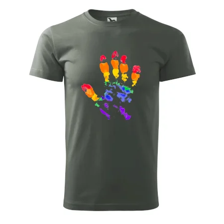 LGBT hand print