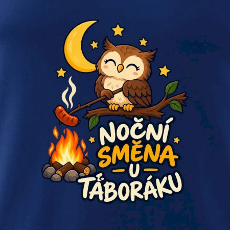 Noční směna u táboráku