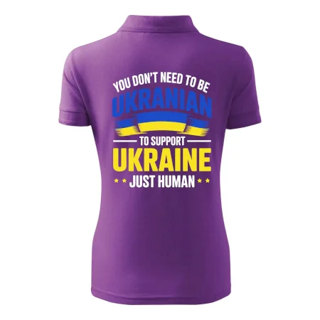 You don't need to be Ukrainian to support Ukraine just human
