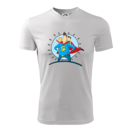 Táta superman - holka a kluk