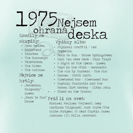Nejsem ohraná deska 1975