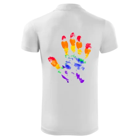 LGBT hand print