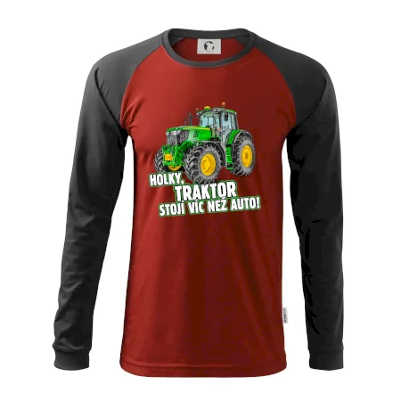 Holky, traktor stojí víc než auto