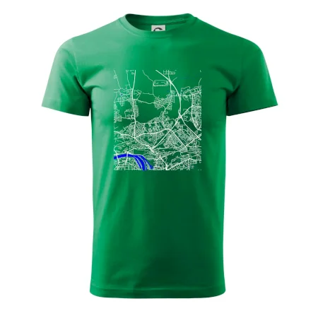 Praha 18200 - Mapa s vodními toky