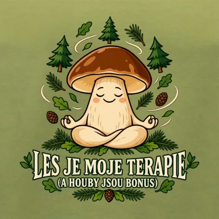 Les je moje terapie, houby jsou bonus