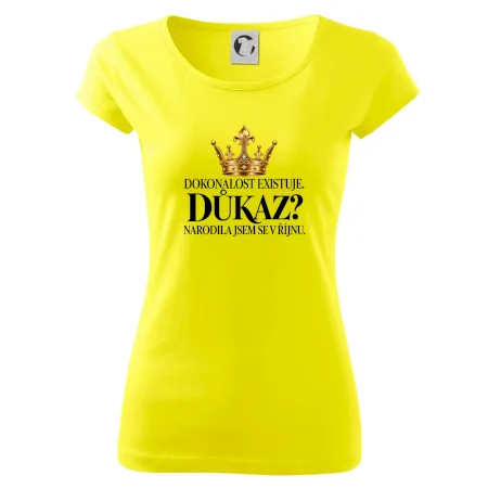 Dokonalost existuje narodila jsem se v říjnu zlatá korunka