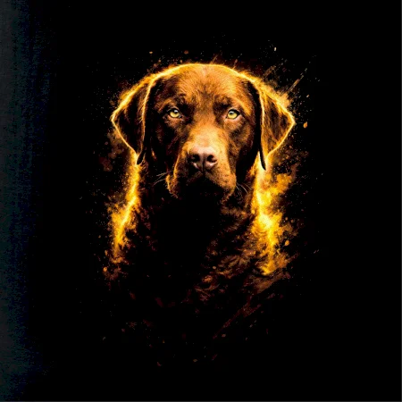 Obrázek polotón Labrador