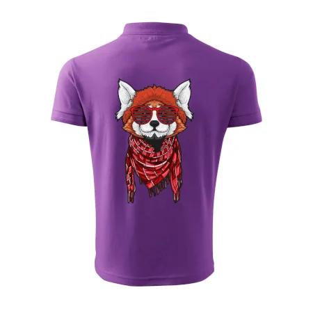 Červená panda hipster