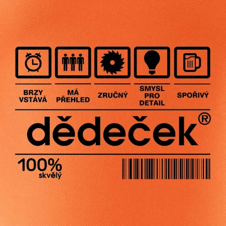 Čárový kód dědeček