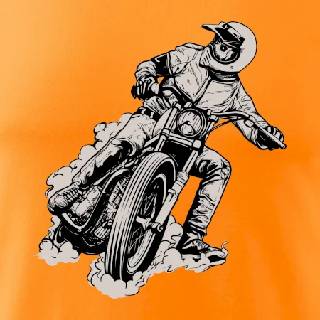 Motorkář bokem