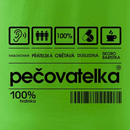 Čárový kód - pečovatelka