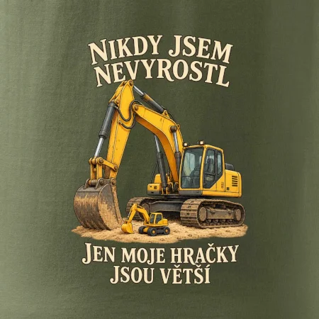 Nikdy jsem nevyrostl jen moje bagry jsou větší