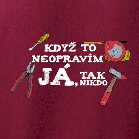 Když to neopravím já, tak nikdo barevné